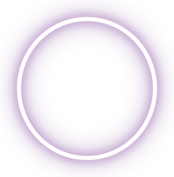 Purple Neon Circle 